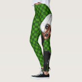 GREEN KARO Leggings (Links)