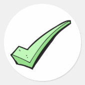 Green Karo Mark Stickers (Vorderseite)