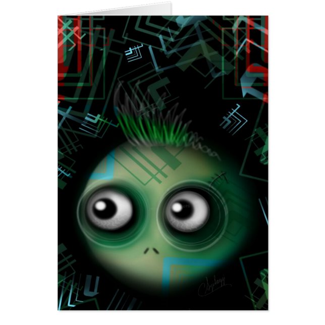 Green Kawaii Monster (Vorne)