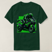 Green Kawasaki ZX10R T-Shirt (Design vorne)