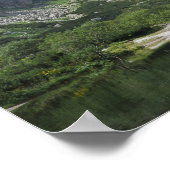 Green Kiezmarski Lake Tatras Poster (Ecke)