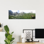 Green Kiezmarski Lake Tatras Poster (Heimbüro)