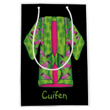 Green Kimono Geschenktasche