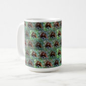 Green King Charles Cavalier Spaniel, Tasse (Vorderseite Links)