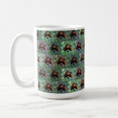 Green King Charles Cavalier Spaniel, Tasse (Links)
