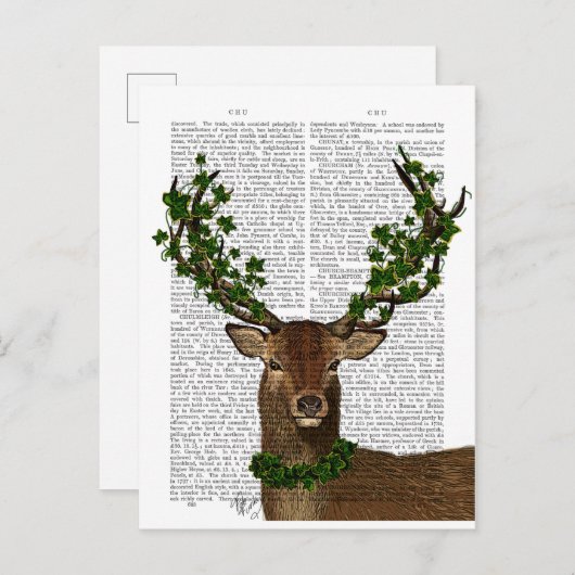 Green King Postkarte (Vorne/Hinten)