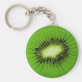 Green Kiwi Frucht Fresh Slice Schlüsselanhänger