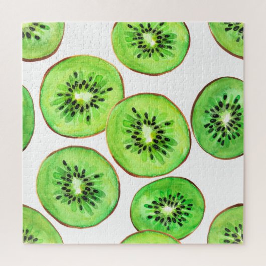 Green Kiwi Fruchtwasser-Set Puzzle (Vertikal)