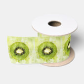Green Kiwi Ribbon Satinband (Spule)