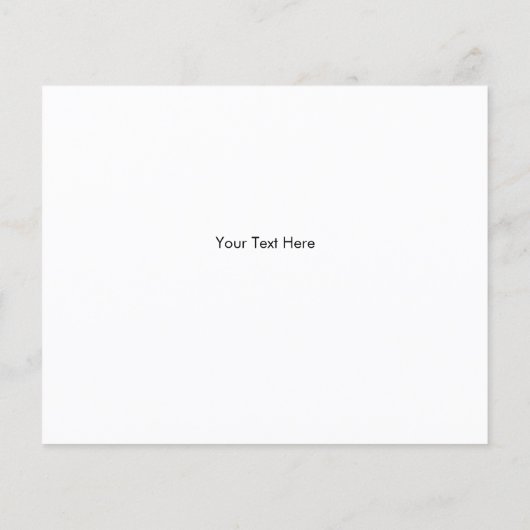 Green Kleeblatt Clover Pattern St. Patricks Day Flyer (Hinten)