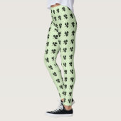 Green Kleeblatt Clover St Patricks Day Leggings (Links)
