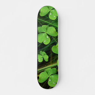 Green Kleeblatt Clover St Patrick's Day Skateboard