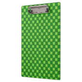 Green Kleeblatt Glitzer Klemmbrett (Links)