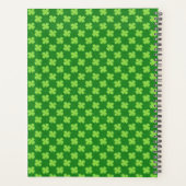 Green Kleeblatt Glitzer Planer (Rückseite)