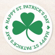 Green Kleeblatt Happy St. Patrick's Day Party