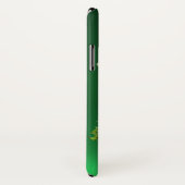 GREEN KLEEBLATT HARP green Case-Mate iPhone Hülle (Hinten/Rechts)