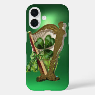 GREEN KLEEBLATT HARP green iPhone 16 Hülle