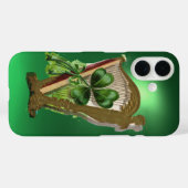 GREEN KLEEBLATT HARP green Case-Mate iPhone Hülle (Rückseite (Horizontal))