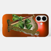 GREEN KLEEBLATT HARP Orange Case-Mate iPhone Hülle (Rückseite (Horizontal))
