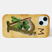 GREEN-KLEEBLATT-HARP-PARKPLATZ Case-Mate iPhone HÜLLE (Rückseite (Horizontal))