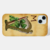 GREEN-KLEEBLATT-HARP-PARKPLATZ Case-Mate iPhone HÜLLE (Rückseite (Horizontal))