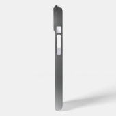 GREEN KLEEBLATT IRISH HARP Grau Weiß Case-Mate iPhone Hülle (Rückseite / Links)