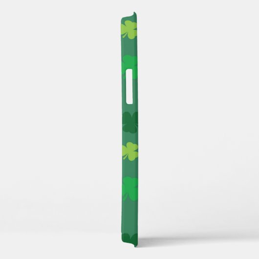 Green Kleeblatt Pattern St Patricks Day Case-Mate iPhone Hülle (Rückseite / Rechts)