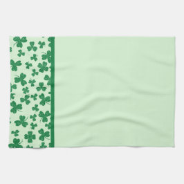 Green Kleeblatt Pattern St. Patrick's Day Geschirrtuch