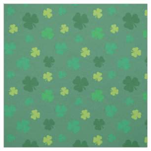 Green Kleeblatt Pattern St Patricks Day Stoff