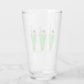 Green Kleeblatt Sprinkles St. Patrick's Day Shake Glas (Rückseite)