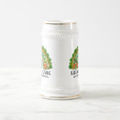 Green Kleeblatt St Patrick mit meinen Gnomen Bierglas (Mittel)