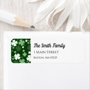 Green Kleeblatt, St. Patrick's Day Address