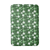 Green Kleeblatt, St. Patrick's Day Badematte (Vorderseite Vertikal)