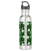 Green Kleeblatt, St. Patrick's Day Edelstahlflasche (Rückseite)