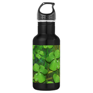 Green Kleeblatt St Patrick's Day Flasche Trinkflasche
