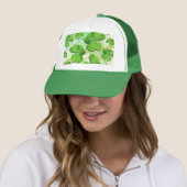 Green Kleeblatt St Patrick's Day Hat Truckerkappe (Beispiel)