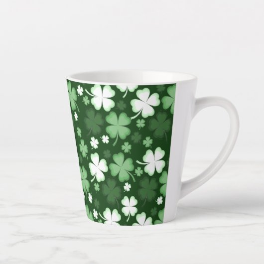 Green Kleeblatt, St. Patrick's Day Milchtasse (Rechts)