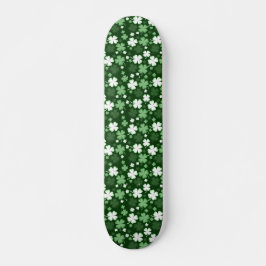 Green Kleeblatt, St. Patrick's Day Skateboard