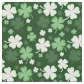 Green Kleeblatt, St. Patrick's Day Stoff (Nahaufnahme)
