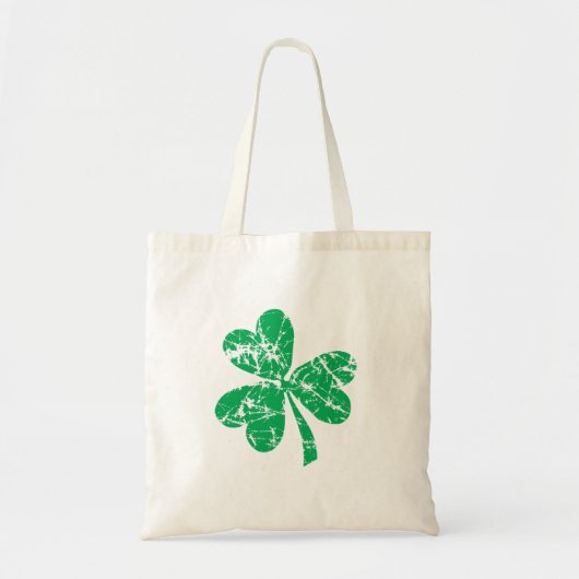Green Kleeblatt St. Patrick's Day Tragetasche (Vorne)