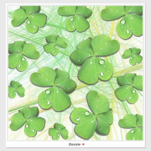 Green Kleeblatt St Patrick's iPhone 5 Case-Mate Aufkleber (Blatt)