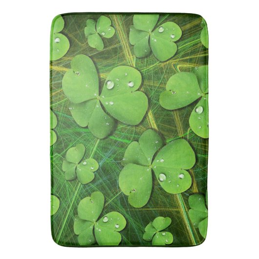 Green Kleeblatt St Patrick's iPhone 5 Case-Mate Badematte (Vorderseite Vertikal)