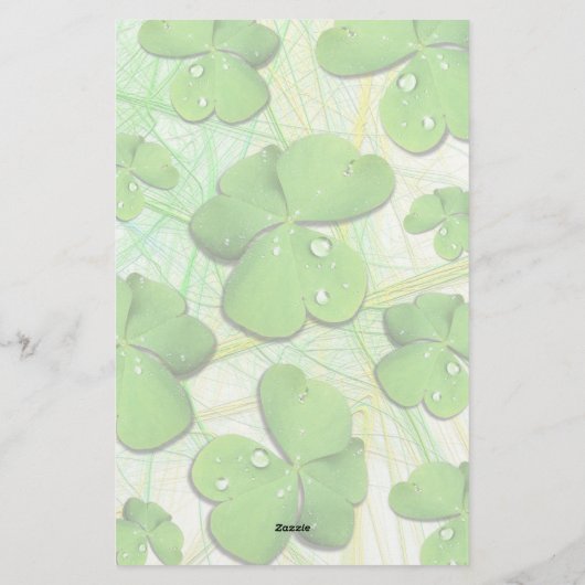 Green Kleeblatt St Patrick's iPhone 5 Case-Mate Briefpapier (Rückseite)