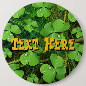 Green Kleeblatt St Patrick's iPhone 5 Case-Mate Button (Vorderseite)