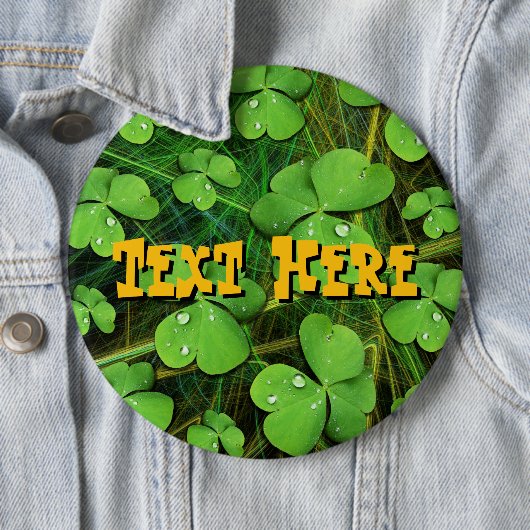 Green Kleeblatt St Patrick's iPhone 5 Case-Mate Button (Beispiel)