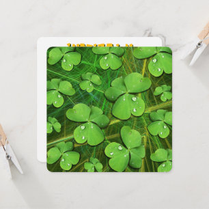 Green Kleeblatt St Patrick's iPhone 5 Case-Mate Einladung
