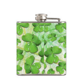 Green Kleeblatt St Patrick's iPhone 5 Case-Mate Flachmann (Rückseite)