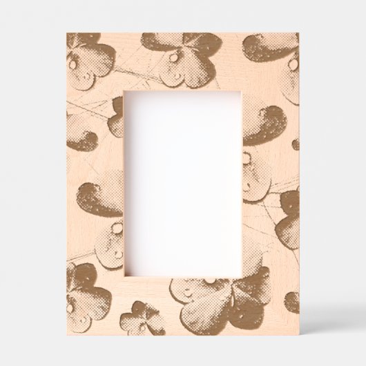 Green Kleeblatt St Patrick's iPhone 5 Case-Mate Geätzte Rahmen (Vorderseite)