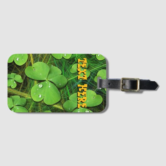 Green Kleeblatt St Patrick's iPhone 5 Case-Mate Gepäckanhänger (Vorderseite (Horizontal))