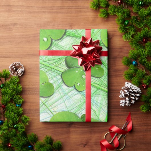 Green Kleeblatt St Patrick's iPhone 5 Case-Mate Geschenkpapier (Feiertagsgeschenk)